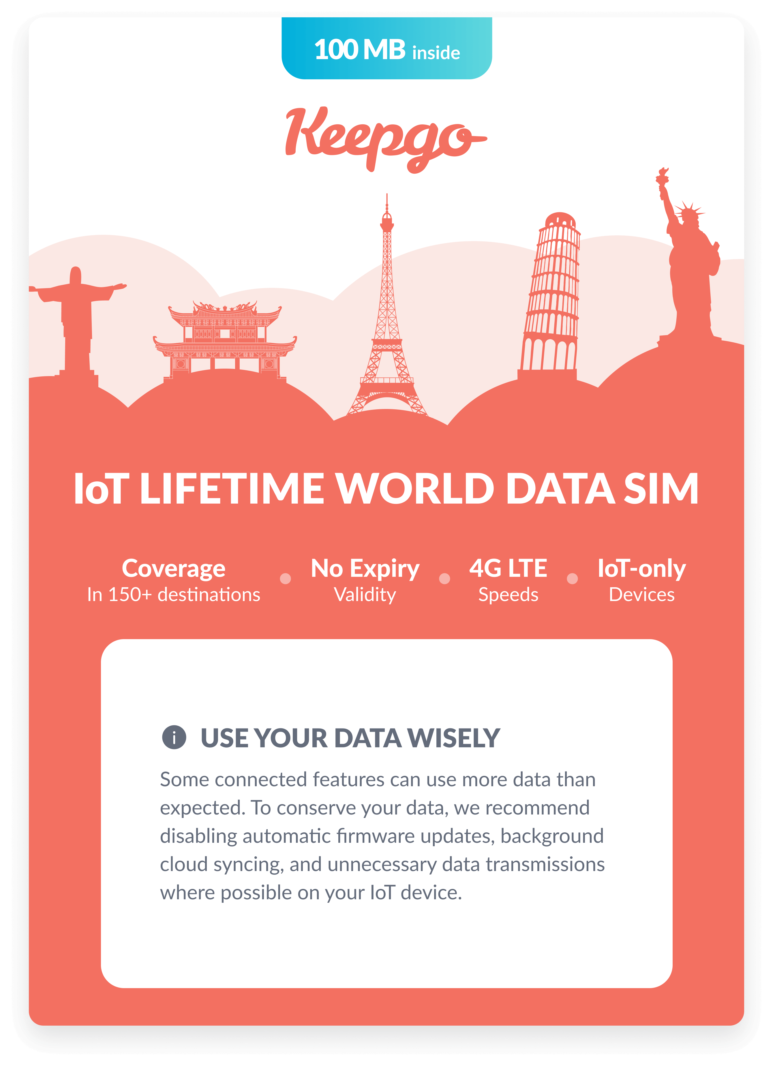 Lifetime IoT World SIM Card