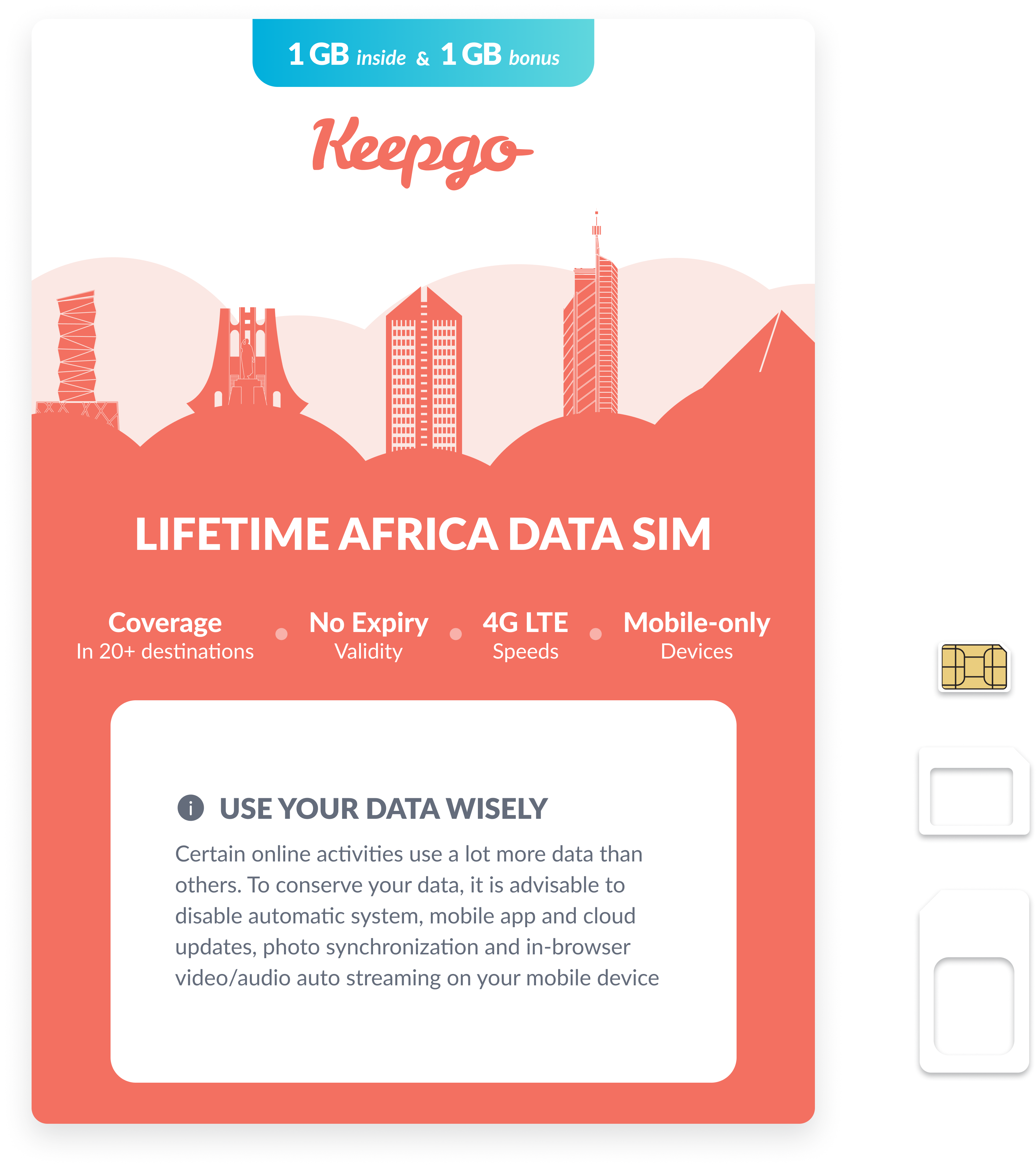 Lifetime Africa SIM Card